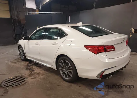 2018 Acura Tlx Tech Pkg из США, поврежденный, VIN 19UUB3F51JA001462